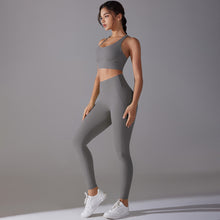 Load image into Gallery viewer, Celebrity Sling Beautiful Back High Waist Hip Lift Wear Free Underwear No Embarrassment Line Sports Trousers Running Fitness Yoga Set
